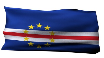 Cabo Verde Flag bg