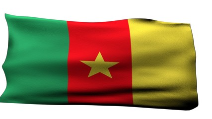Cameroon Flag bg