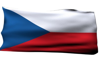 The Czech Republic flag bg