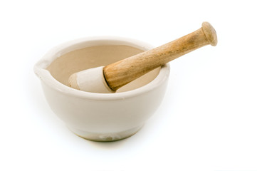 ceramic mortar and pestle