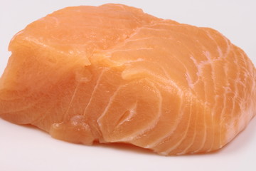 fresh salmon fillet 