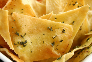 Pita Chip Background