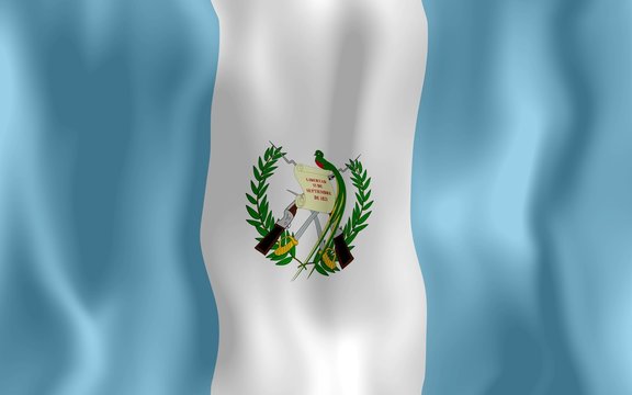 drapeau froissé guatemala crumpled flag