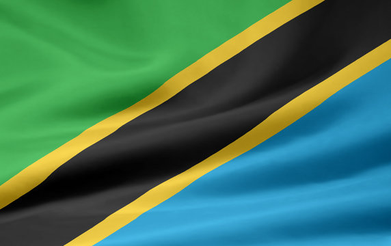 Tansanische Flagge