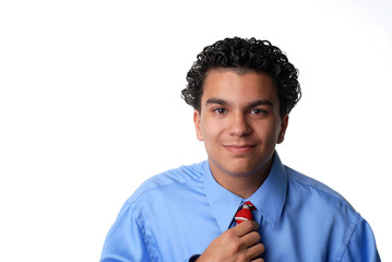 Getting ready for work