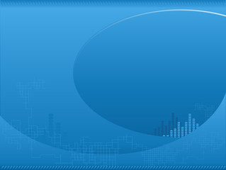 Blue technology background