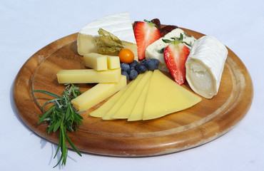 servierter Käse