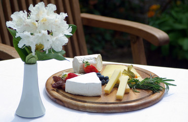 Käse zum Frühstück