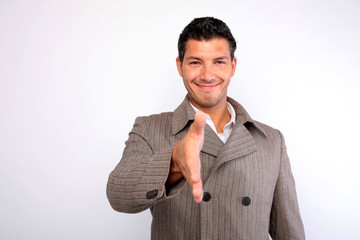 friendly working man