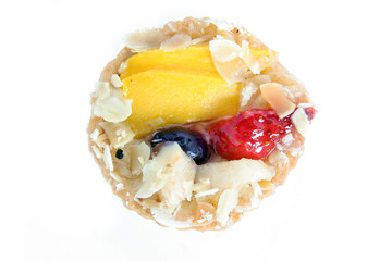 fruit tarlet cake
