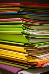 dossier affaire papier archive administratif bureau contrat