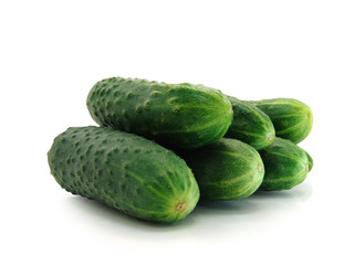 fresh cucumbers
