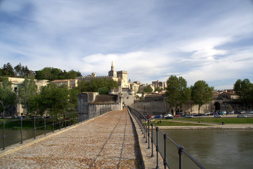 Avignone - Veduta dal ponte - Provenza (FR)