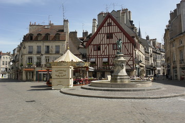 Marktplatz, Dijon, Burgund - obrazy, fototapety, plakaty