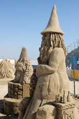 statue di sabbia