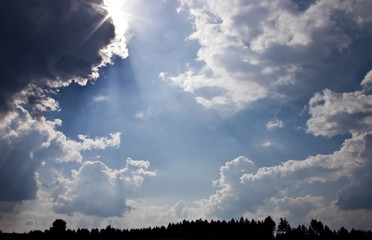 strahlender Himmel