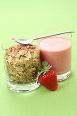 healthy breakfast - musli