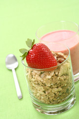 healthy breakfast - musli