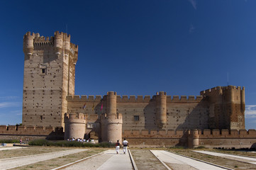 La Mota Castle in Valladolid. Spain