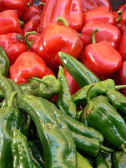 Green & Red Peppers