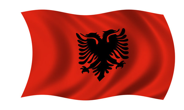 albanien fahne albania flag