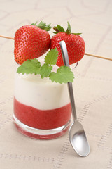 strawberry dessert