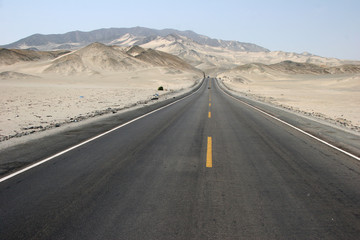 Typical Peruvian road