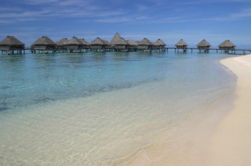 Over water bungalows