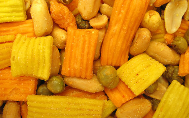 Snack food snacks mixed 