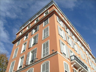 Obraz premium façade ocre