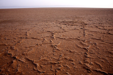 Tunisian salty desert