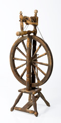 The Old Spinning Wheel
