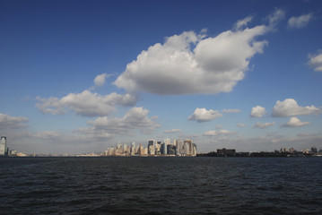 Panorama of downtown Manhattan - 7706688