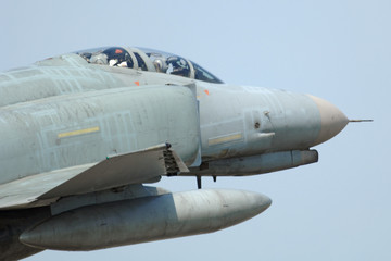 Fototapeta na wymiar F-4F Phantom II