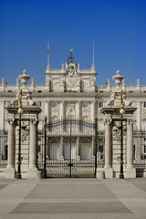 Obraz premium Royal Palace, Madrid. Spain