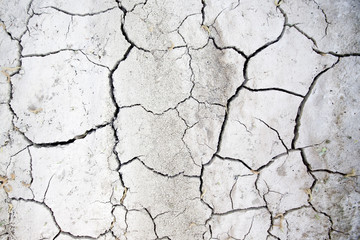Ausgetrockneter Boden