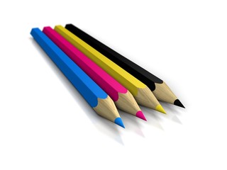 CMYK stifte