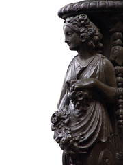 Isolated Image of a Italian Street Latern