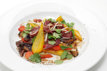 Fillet of a duck breast.