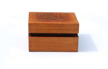 single wooden box