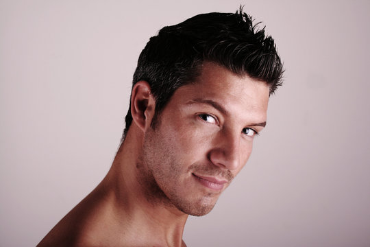 haar model mann