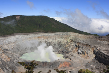Volcan Poas Costa rica