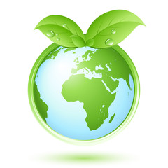 Concept planète terre écologique