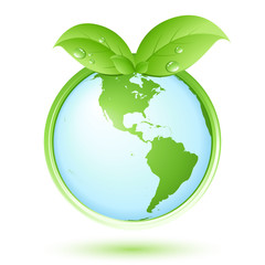 Concept planète terre écologique