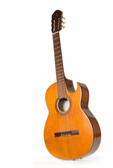 classical guitar with cut body 3