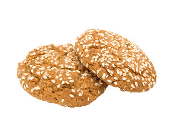 pastry good on a white background