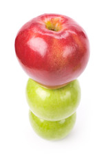 Green Apple red apple