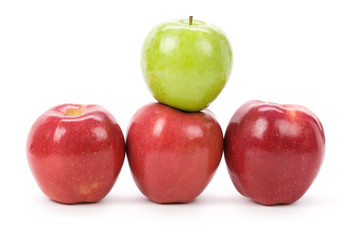 Green Apple red apple