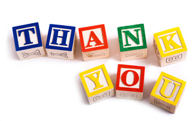 "Thank You" Blocks