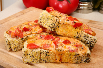 Cheddar Bruschetta